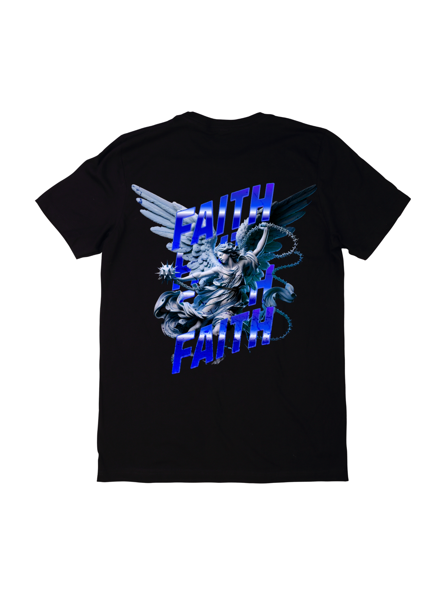 001 Faith Warrior Tee - Living Ice