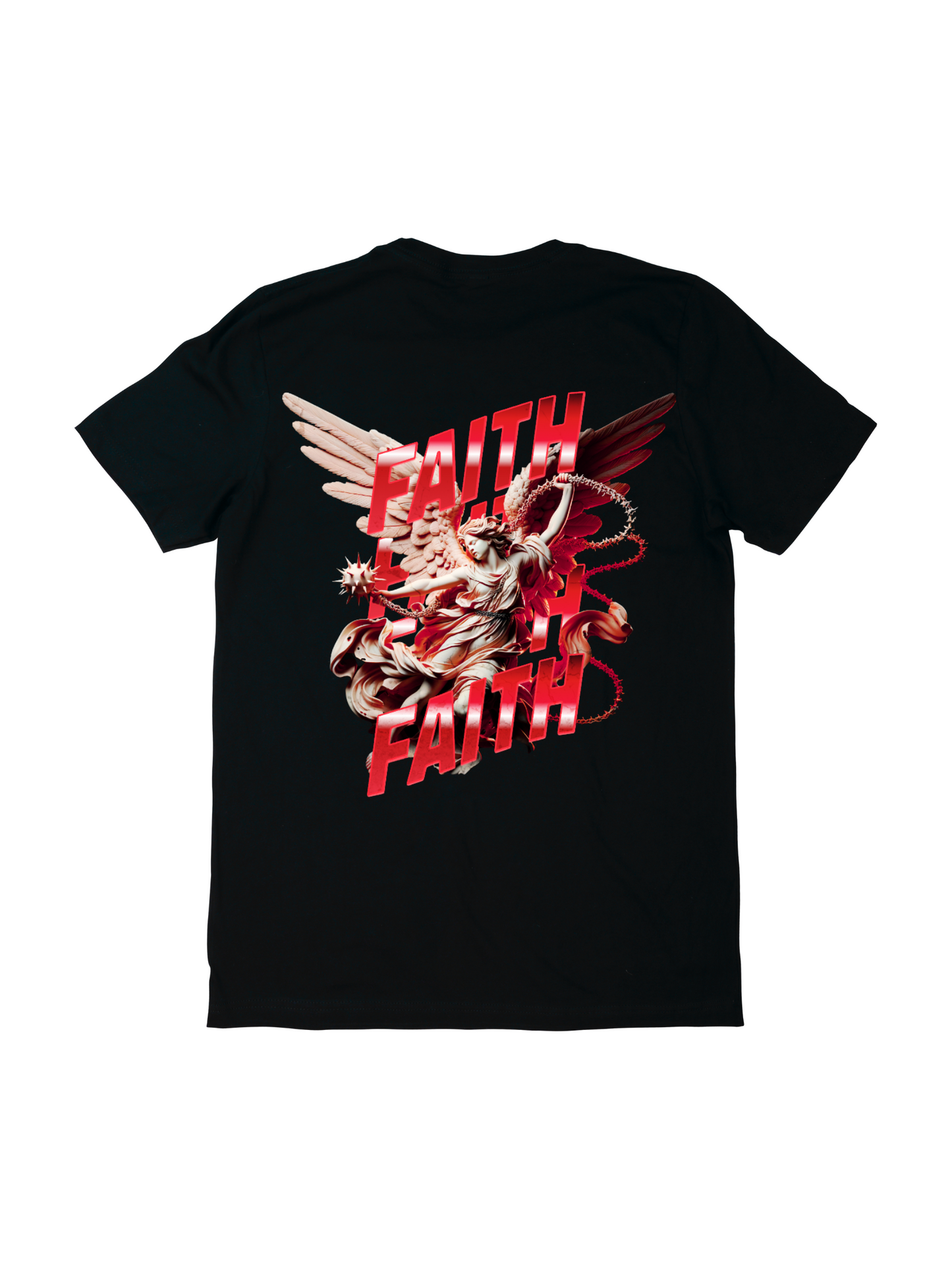 001 Faith Warrior Tee - Holy Fire