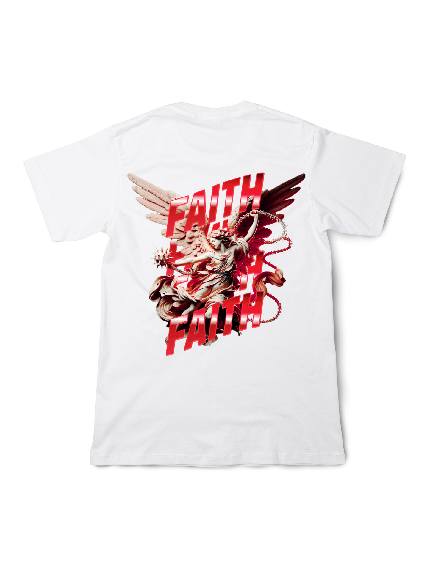 001 Faith Warrior Tee - Holy Fire