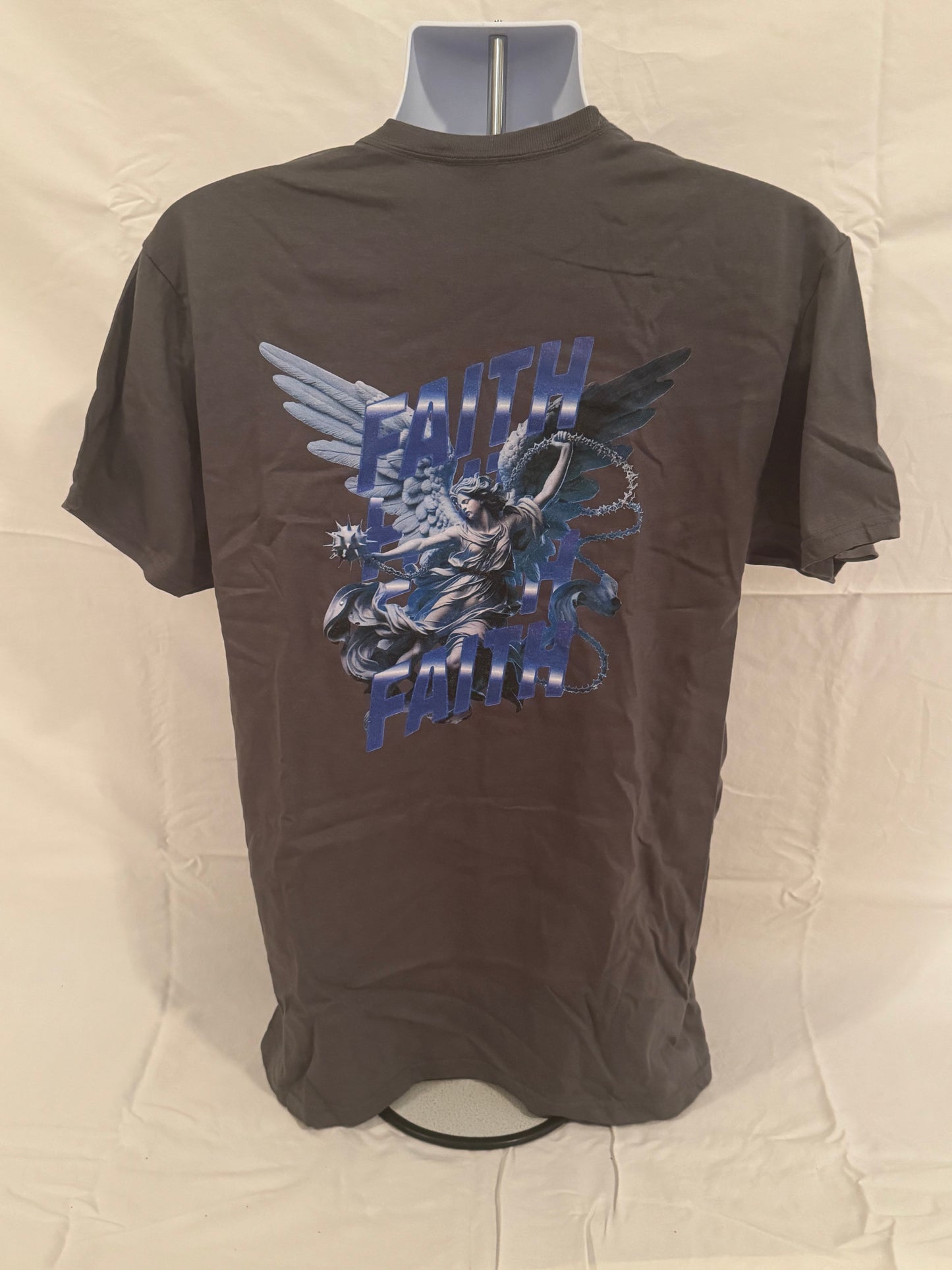 001 Faith Warrior Tee - Living Ice
